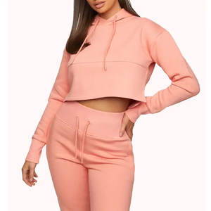 Gran oferta, Sudadera con capucha para mujer, sudadera de gimnasio personalizada de alta calidad con Tops con cordón transpirable y decoración de insignia de invierno - Product Image 3