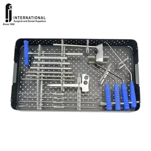 Venta caliente Premium Unilateral Biportal Endoscópico Set Alemán Premium Manual Instrumento ortopédico para la columna vertebral Base quirúrgica - Product Image 2