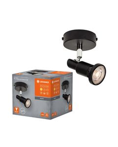 Black <b>Spotlight</b> GU10 3.4W 2700K (Ledvance 828766) - Product Image 2