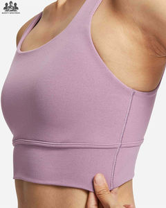 Sujetador Deportivo Transpirable y Ecológico para Mujer, OEM |   Sujetador deportivo para gimnasio y yoga con soporte medio |   Venta al por Mayor de Marca Privada - Product Image 3