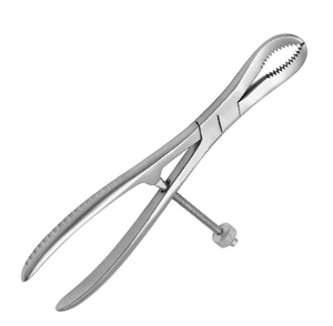 Fórceps de sujeción de hueso de 13cm personalizados con bloqueo de velocidad Instrumento quirúrgico ortopédico de acero inoxidable para fijación de huesos - Product Image 2