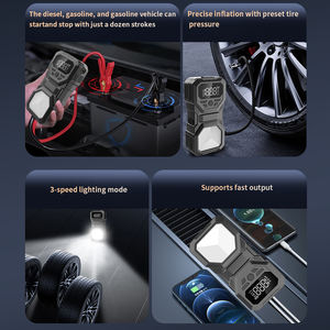 <span class=keywords><strong>12V</strong></span> <span class=keywords><strong>20000mAh</strong></span> Arrancador de batería de alta potencia Banco de energía de refuerzo/Batería de litio portátil multifunción Arrancador de batería de coche - Product Image 3