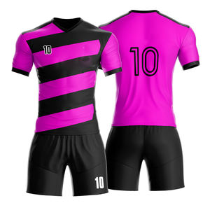 Conjuntos de camisetas de fútbol, ropa de fútbol por sublimación personalizada para práctica unisex, camiseta de fútbol, ropa deportiva, uniforme de equipo de fútbol - Product Image 5