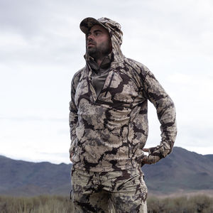 Sweat à capuche de chasse pour homme, léger, respirant, de haute qualité, avec logo personnalisé, imprimé numérique intégral motif arbre, imperméable - Product Image 5