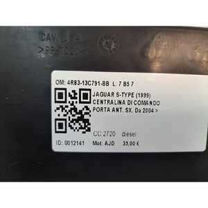 UNIDAD DE CONTROL DE LA PUERTA DELANTERA IZQUIERDA JAGUAR S-Type 2ª Serie 4R83-13C791-BB (02>04) - Product Image 6