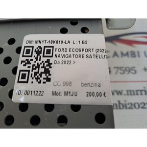 NAVIGATOR FORD EcoSport Série MN1T-18K810-LA M1JU (12>) - Product Image 3