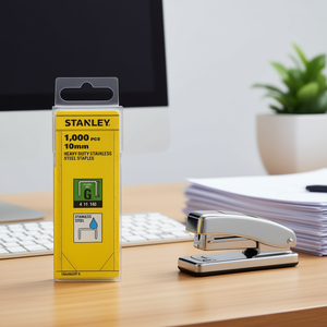 ลวดเย็บกระดาษสแตนเลสสตีล ''G'' ยี่ห้อสแตนลีย์ (1000 ชิ้น) - Product Image 3