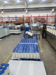 New PET/PP xếp li Cartridge phần tử lọc cho nước nói chung RO điều trị công nghiệp hóa chất thực phẩm và đồ uống - Product Image 3