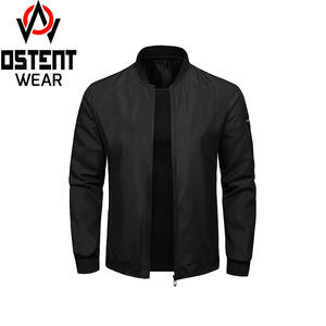 Vente en gros sur mesure Veste pour homme qualité supérieure Veste coupe-vent décontractée hiver à manches longues Manteau bombardier avec logo personnalisé - Product Image 5