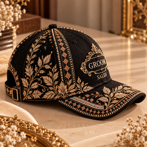 Custom <b>Wedding</b> Party Caps <b>for</b> <b>Men</b> Embroidered Groom <b>Hats</b> Personalized Groomsmen Headwear <b>Wedding</b> Ceremony AccessoriesCustom Wedd - Product Image 5