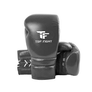 Guantes de Boxeo de Encaje de Súper Calidad, con Logotipo Personalizado, de Piel de Vaca, para Adultos, Transpirables, para Competición - Product Image 6