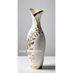 Jarrones de Flores Modernos para Mesa de Boda, Hechos a Mano, Ecológicos, de Latón y Aluminio con Recubrimiento en Polvo Blanco, Proveedor Directo de Fábrica - Product Image 1