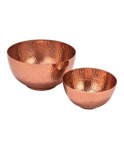 Bol en cuivre de haute qualité bol de service alimentaire au design vintage pour accessoires de cuisine à un prix attractif par les fournisseurs indiens - Product Image 2
