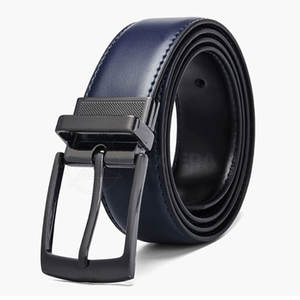 Ceinture en cuir pour homme, réglable, classique, élégante, sangle de taille durable, décontractée, tenue formelle, veste pour homme - Product Image 4