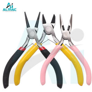 Juego de 9 Alicates de punta de acero al carbono ALMAC con Mango antideslizante para joyería DIY bobinado manual para uso doméstico - Product Image 5