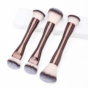 แปรงรองพื้นสองหัว ด้ามอลูมิเนียม ราคาโรงงาน คุณภาพระดับพรีเมียม - Product Image 4