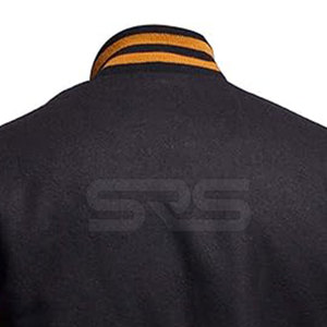 Latest Wholesale Windproof <b>Waterproof</b> Formal Canvas Men Wool/Polyester Sleeve Camouflage Letterman Jacket Front Logo Spring Best - Product Image 5