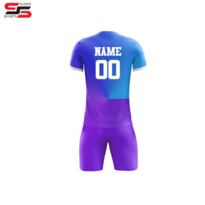 Vêtements d'équipe respirants à sublimation personnalisée Vêtements de club de football pour enfants Ensemble d'uniformes de football pour enfants Maillot de football d'Allemagne Ensemble uniforme - Product Image 2