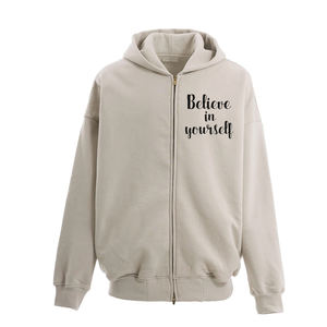 Sudadera con Capucha Personalizada para Hombre, con Logotipo Serigrafiado, Cierre de Cremallera, Talla Completa, Talla Grande, Ropa Casual, Sudadera de Forro Polar con Talla Personalizada - Product Image 1