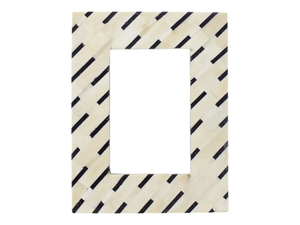 Cadre photo artisanal en incrustation d'os de qualité supérieure |   Cadre photo décoratif élégant pour la maison et l'hôtellerie - Product Image 3