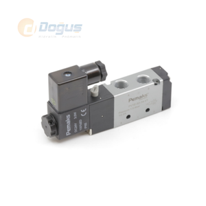 Válvula Solenoide de Bobina Única PV1E 5/2 24V DC con Estructura de Diafragma Eléctrico y Neumático para Medios Gaseosos, Soporte OEM Personalizable - Product Image 1
