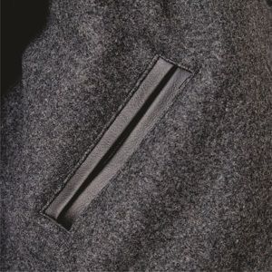 Casual Leather Jacket Men Custom Logo Designer Wholesale Blank Pure Plus Size Men's Jackets - Product Image 5