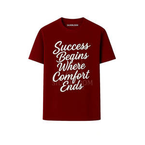 T-shirt à col rond imprimé sur mesure T-shirt décontracté en mélange de 100% coton et polyester T-shirt à coupe ample à la mode pour hommes - Product Image 6