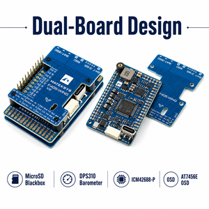 MATEKSYS F405-WING V2 ตัวควบคุมการบินแบบปีกคงที่ STM32F405 ArduPilot INAV 9-30V PDB USB-C สำหรับเครื่องบิน RC UAV - Product Image 2