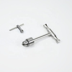 Chất lượng cao bằng thép không gỉ tay t xử lý xương khoan với Jacobs <span class=keywords><strong>Chuck</strong></span> và chìa khóa cho chỉnh hình thủ tục Chứng nhận CE mahersi - Product Image 6