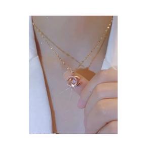 Collier avec pendentif élégant en acier inoxydable de qualité exportée Conception de bijoux tendance pour femmes et filles disponible en meilleure vente - Product Image 3