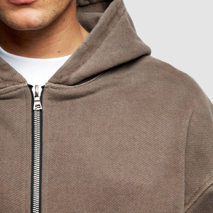 Sudadera Sostenible para Hombre, 500 g/m², Felpa, Talla Grande, Servicio OEM, Diseño Antiencogimiento, Duradera - Product Image 4