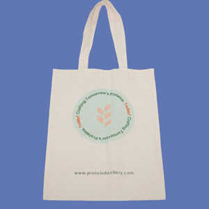 Sac fourre-tout en toile de coton de grande capacité de shopping de logo personnalisé sac cadeau durable multicolore - Product Image 2