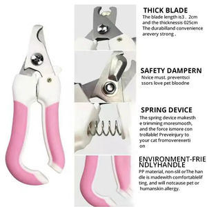 FLAMIA JABZ coupe-ongles professionnel personnalisé de haute qualité en acier inoxydable écologique pour chien coupe-ongles multicolore pour animaux de compagnie pour - Product Image 5