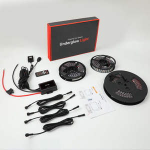 Kit d'éclairage LED à trois rangées de dessous de caisse RGBIC étanche à trois rangées pour voiture tout-terrain, voiture et camion. - Product Image 2
