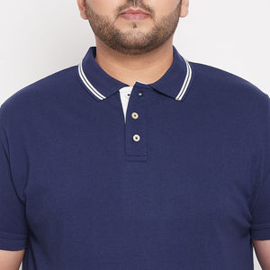 Directo de fábrica al por mayor de los hombres de golf personalizado para camisetas de polo transpirable Jersey de algodón de manga corta con diseño impreso - Product Image 6