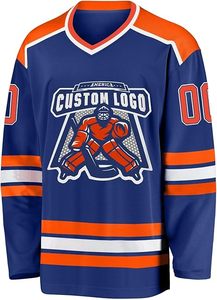 ชุดฮ็อกกี้น้ำแข็งสำหรับผู้ใหญ่ชุดเสื้อผ้าไซส์พิเศษโลโก้ออกแบบสไตล์ของคุณเอง - Product Image 4