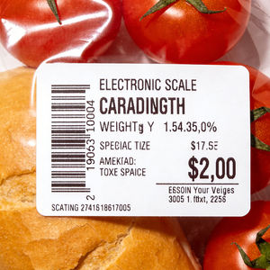 Étiquette thermique directe 3 couches écologique, durable, imperméable et résistante à l'huile, pour prix, bagages, codes <span class=keywords><strong>QR</strong></span> et autocollants de produits - Product Image 5