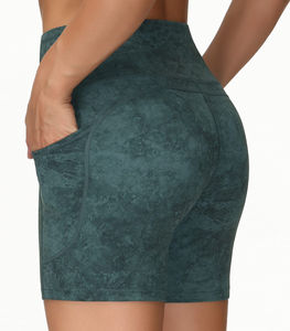 Pantalones cortos de verano para mujer, nuevo logotipo impreso personalizado, pantalones cortos informales de algodón elástico para exteriores, pantalones cortos deportivos para correr, gimnasio, pantalones cortos atléticos para mujer - Product Image 4