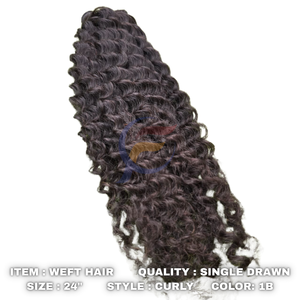 Extensions de cheveux bouclés de luxe, 100% cheveux humains vierges Remy, cuticules alignées, sans nœuds, trame fine, qualité supérieure - Product Image 5