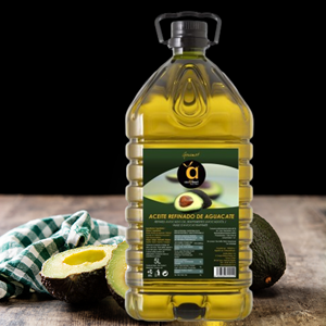 Aceite de Aguacate Casalbert en Botella de Plástico de 5 L, Aceite de Aguacate Natural para Cocinar Alimentos Saludables con un Ligero Sabor a Aguacate - Product Image 2