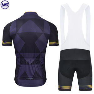 Vêtements de cyclisme Polyester Matériel Meilleure conception Poids léger 2025 Haute qualité Logo personnalisé Impression Uniforme de cyclisme - Product Image 4