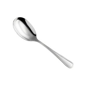 Vaisselle en acier inoxydable dorée et argentée pour la cuisine, la salle à manger, le riz, la soupe, le dessert, la salade, la cuillère à dîner - Product Image 5