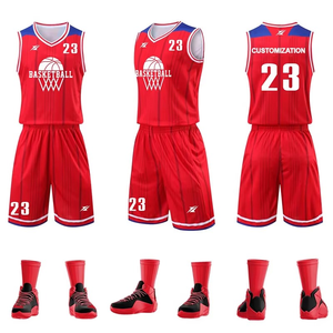 Maillot de basket-ball de bonne qualité avec logo personnalisé, à séchage rapide, uniforme de basket-ball tendance pour le sport, maillot de basket-ball réversible par sublimation - Product Image 1