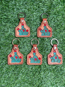 Llaveros de cuero tallados a mano, llaveros de cuero con forma exótica bonita, accesorios de cuero, llaveros bonitos para unisex - Product Image 4