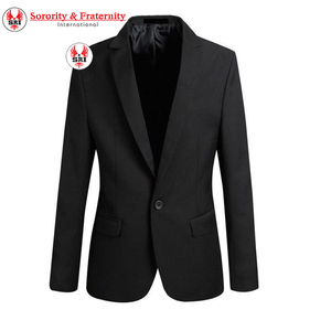 Blazer personnalisé en coton et polyester brodé Delta Sigma, veste de fraternité de haute qualité, blazer respirant pour hommes grecs, sororité - Product Image 3