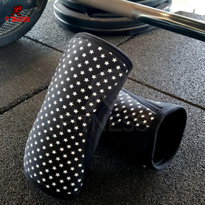 Soporte de Rodilla de Neopreno de 7mm, Resistente, Transpirable y de Compresión, para Fisicoculturismo y Levantamiento de Pesas - Product Image 6