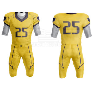 Hot Selling Cheap <b>Price</b> American <b>Football</b> Uniform Custom Design American <b>Football</b> Uniform Latest Design - Product Image 1