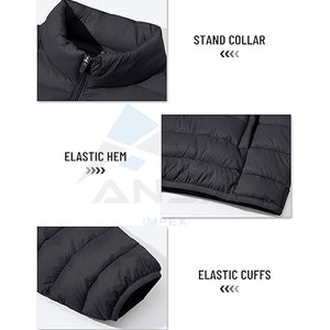 Wholesale Lightweight Puffy Jacket Men Windproof Water-Resistant Winter <b>Coat</b> with Warm Insulation Factory Custom Colors Branding - Product Image 5