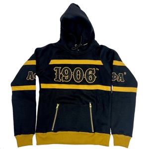 เสื้อฮู้ดผู้หญิงผ้าฝ้ายลายตัวอักษรกรีกสำหรับฤดูหนาว สไตล์สตรีทแวร์ ปักลายเชนิลล์ เหมาะสำหรับชมรมนักศึกษา - Product Image 6