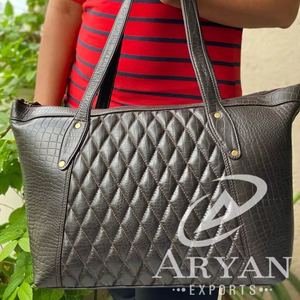 กระเป๋าโท้ทหนังมีสไตล์สำหรับผู้หญิง,กระเป๋าถือหนังกระเป๋าสะพายไหล่กระเป๋าทรงสี่เหลี่ยมขนาดใหญ่ - Product Image 1